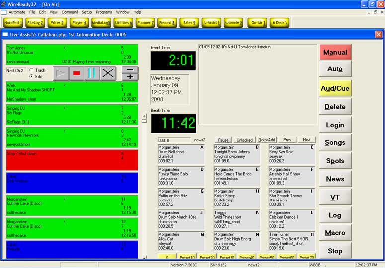 Radio Automation Software for Reading Services
