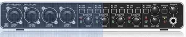 Behringer UMC404HD USB Audio Interface